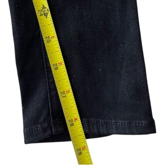 Rag & bone the legging in coated black Shimmer Stretch Jegging Women’s Size 24 - Picture 9 of 12